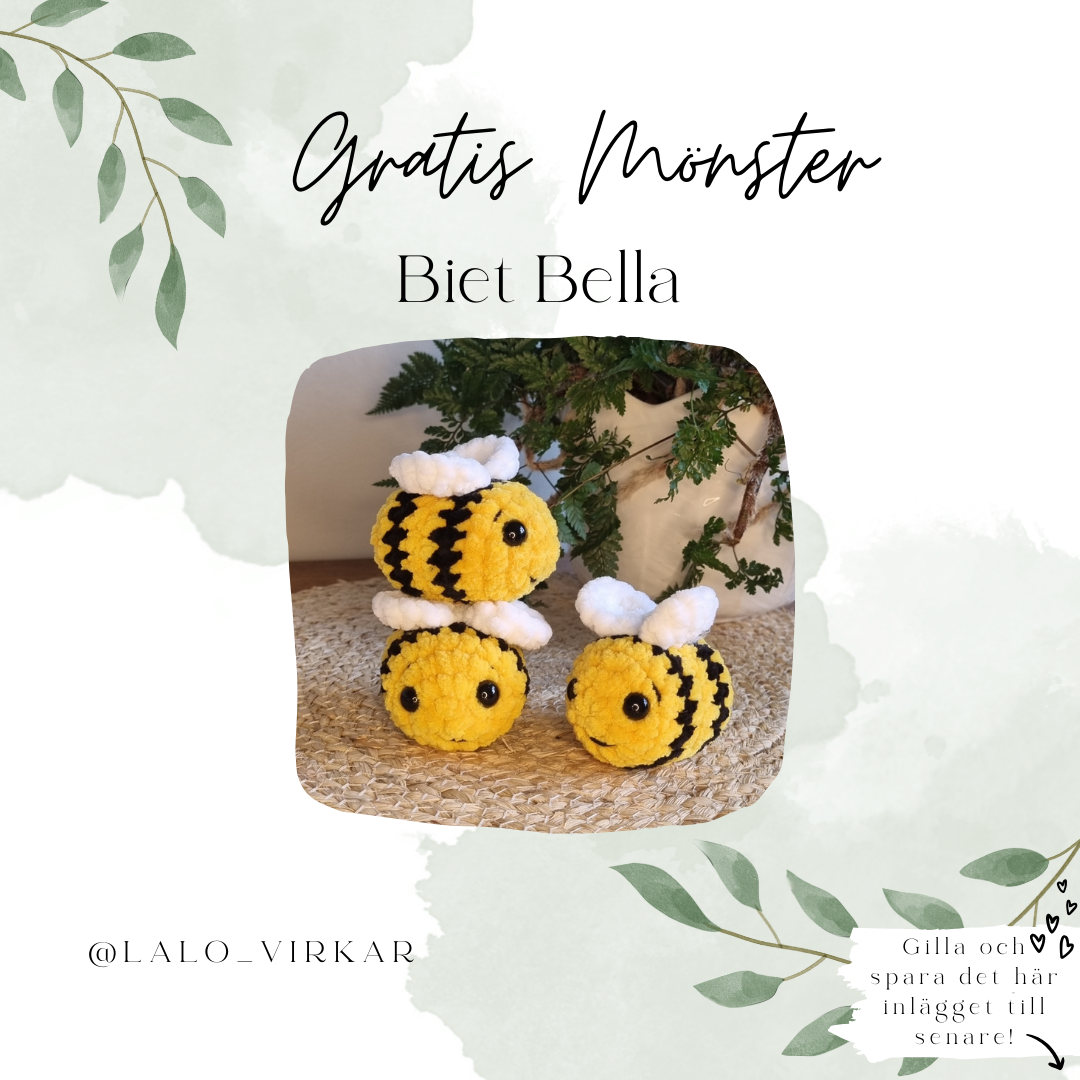 GRATIS Virkmönster - Biet Bella