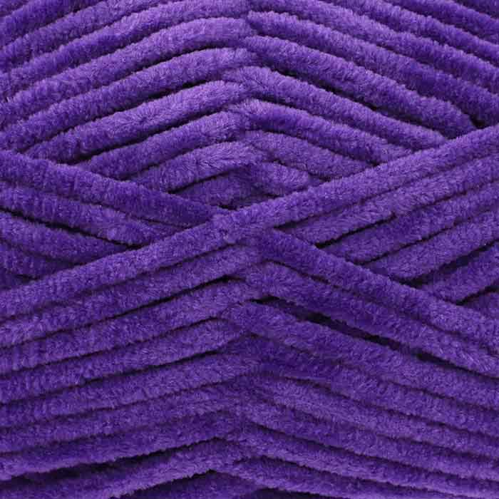 chenille garn king cole yummy violet lila