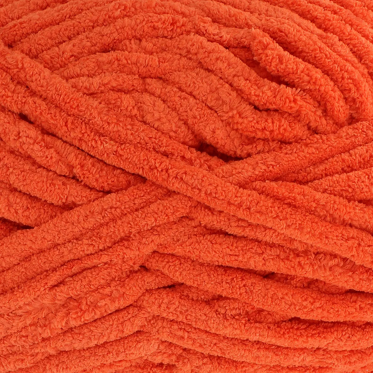 chenillegarn orange