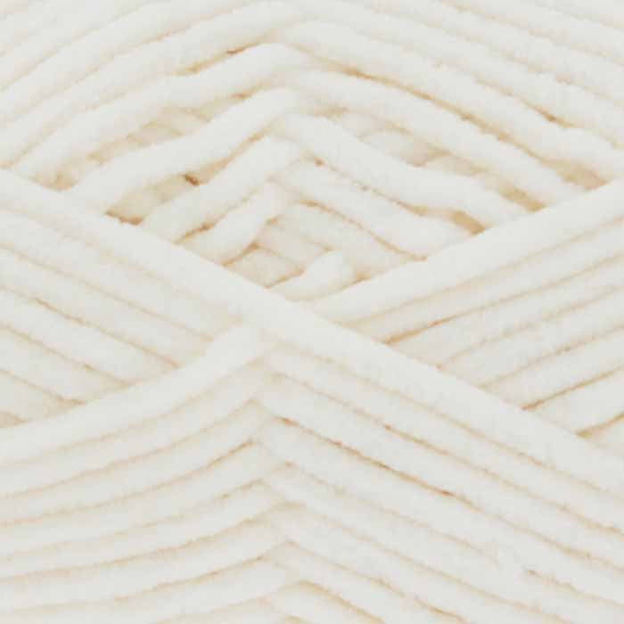 chenille garn king cole yummy creme natur 