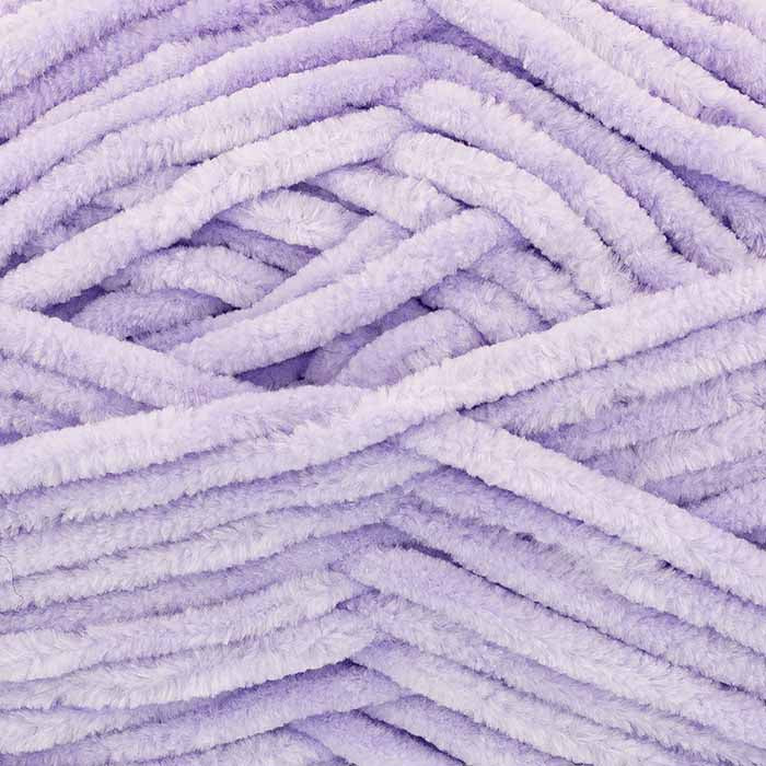 chenille garn king cole yummy lila ljuslila