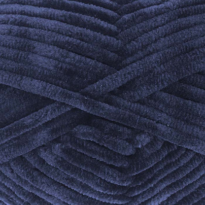 chenille garn king cole yummy blå mörkblå navy