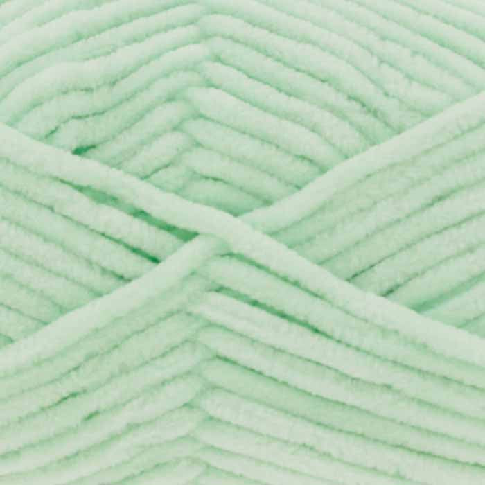 chenille garn king cole yummy ljusgrön grön mint