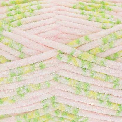 chenille garn rosa rosor ros