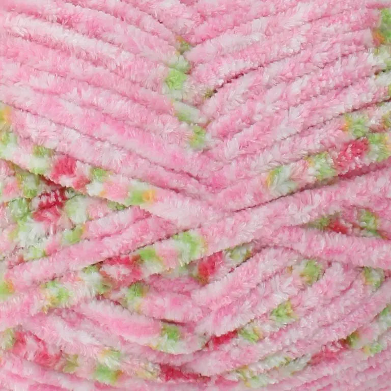 chenille garn rosa cerise ros rosor