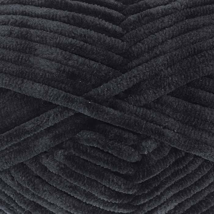 chenille garn king cole yummy svart
