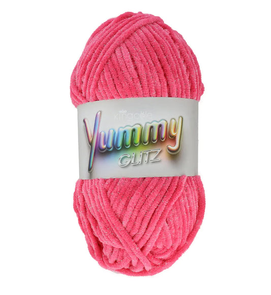 Yummy Glitz Chenillegarn